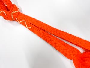 正絹　手組帯締め